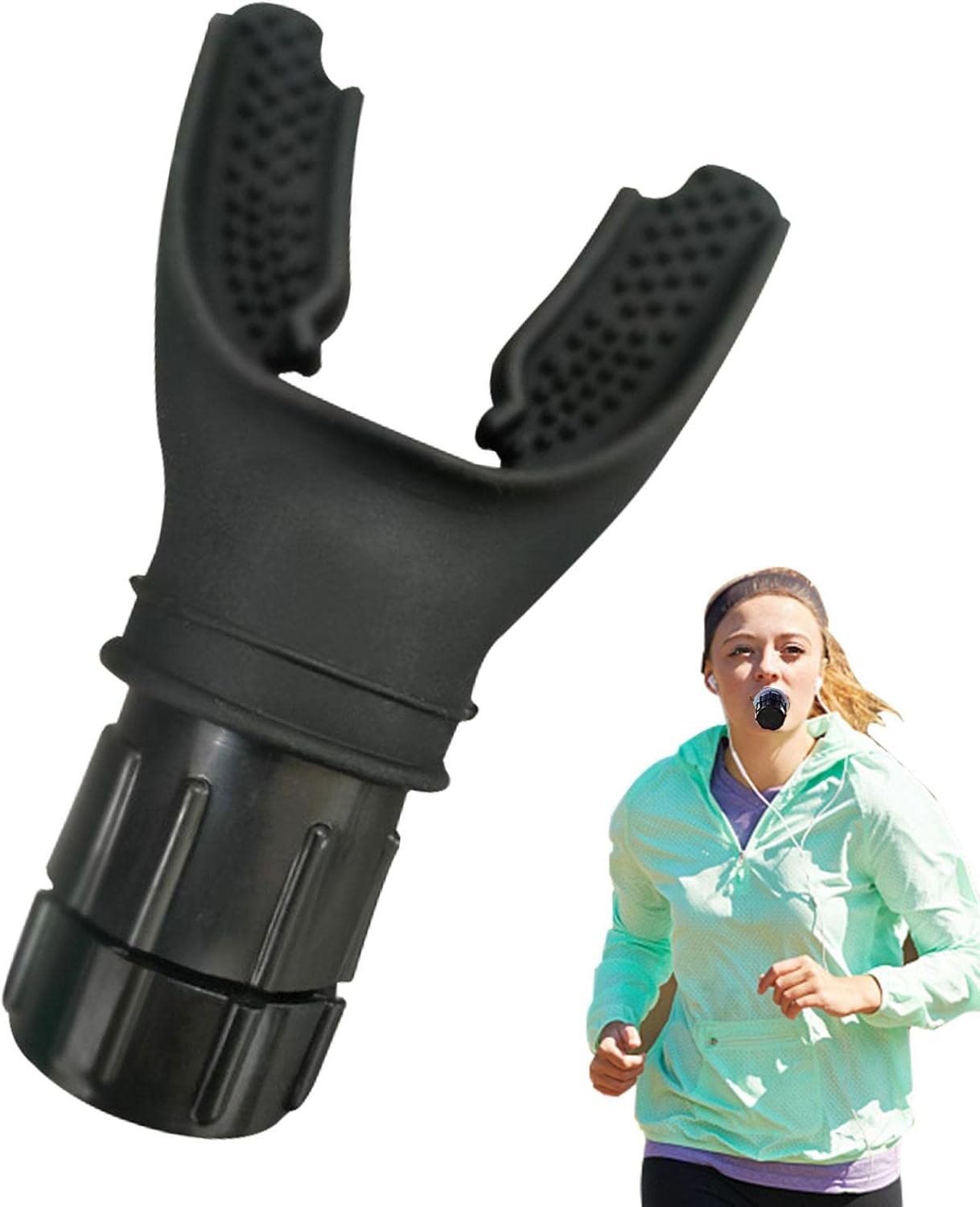 Breathing Exerciser Trainer Brea-Thing Exercise De-Vice Breathing Lung Exerciser Device, Adjust Resis-Tance Improve Lung Capacity Handheld Lung Expansion Training Tool