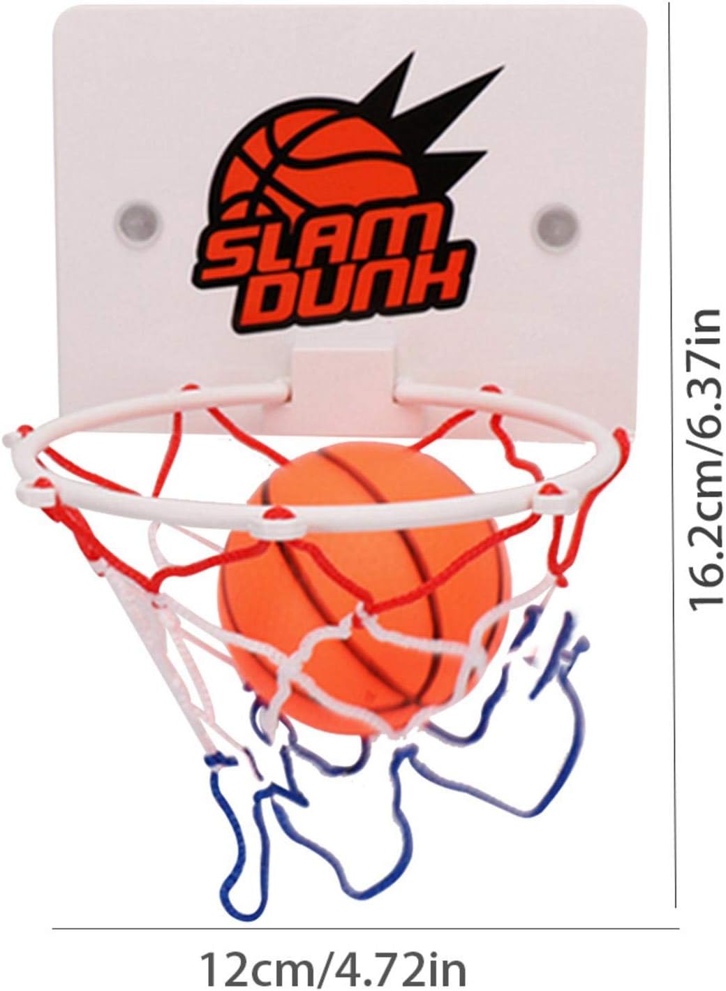 Applyvt Mini Basketball Set Indoor, Wall Mounted Kids Basketball Set W/ the Suction Cup, Adjustable Height Wall Basketball Hoop Outdoor,With Ball & Pump, Mobile Basketball Hoopgirls Boys Teens